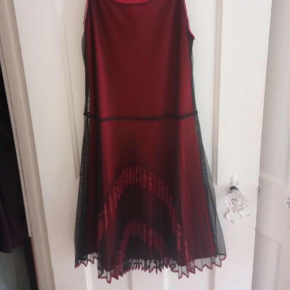 Red Betsey Johnson dress for kids